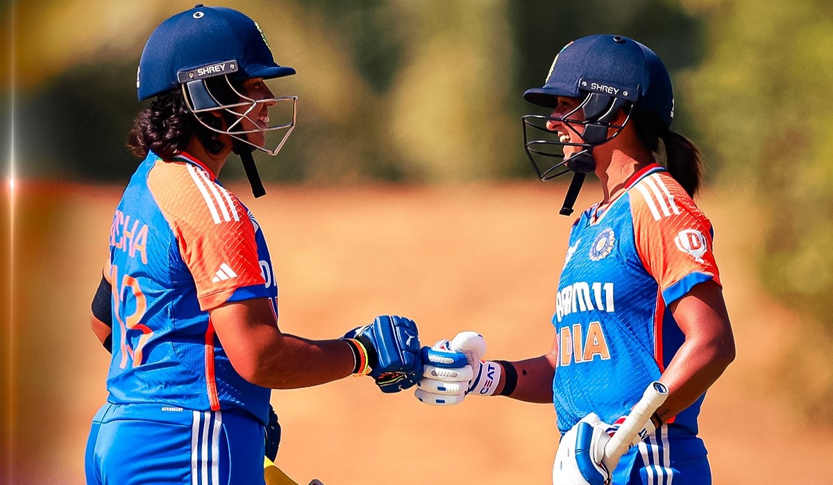 Harmanpreet Kaur hails Richa Ghosh as India see off UAE in women's Asia Cup